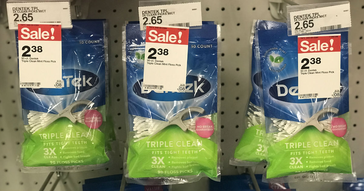 DenTek Floss Picks 90-Count ONLY $0.67 at Target