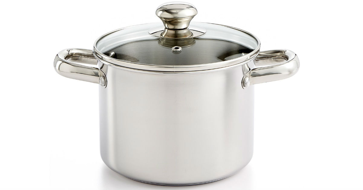 Tools of the Trade 3-Qt. Soup Pot ONLY $6.99 (reg $25) at Macy's