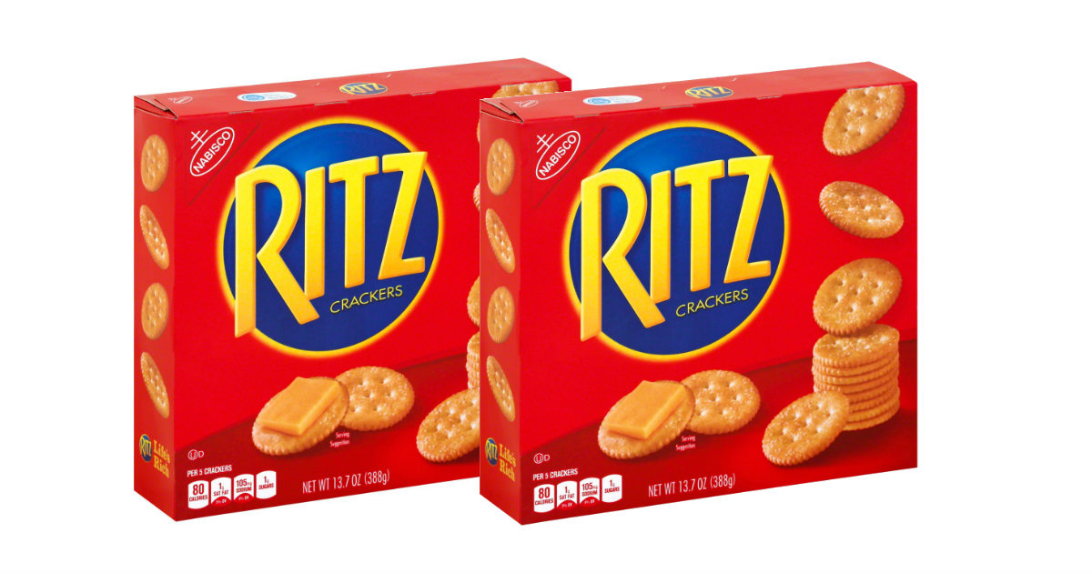 Ritz Crackers deal at Walmart