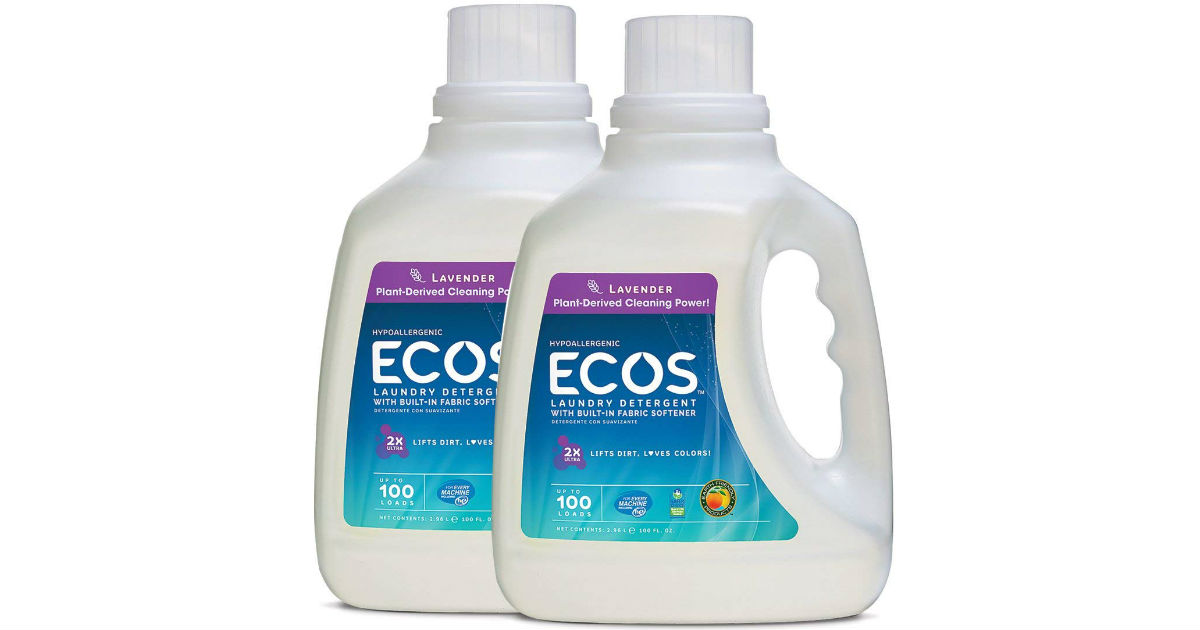 ECOS Laundry Detergent 100 oz Bottles Only $4.90 at Amazon
