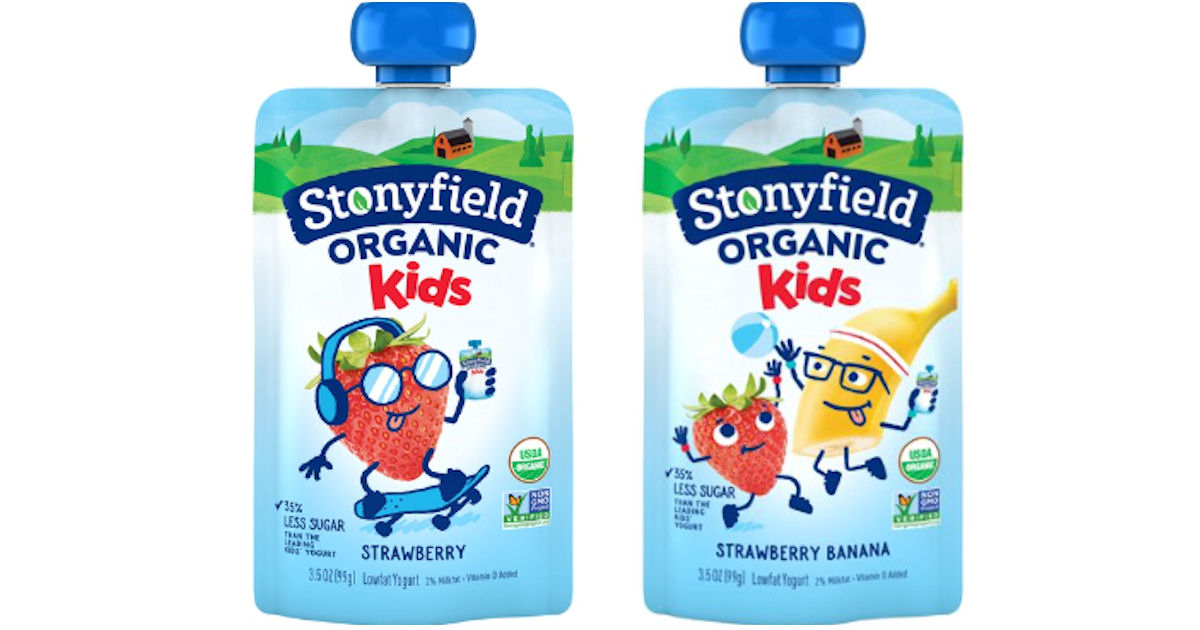 Kroger & Affiliates Free Stonyfield Organic Yogurt Kids Pouch Free