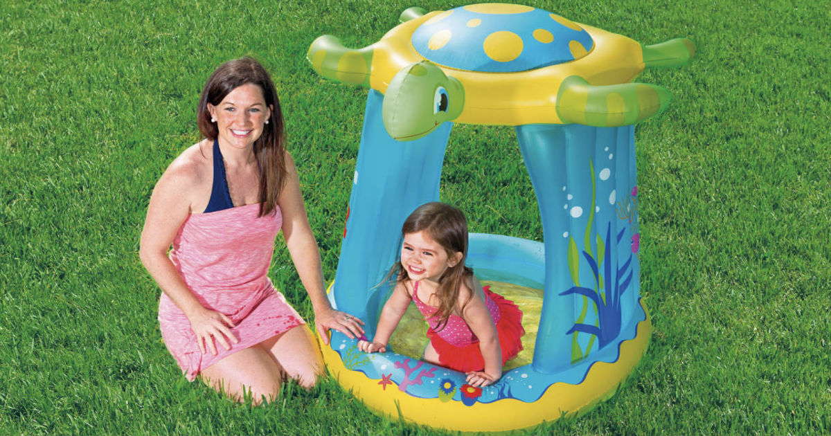 Walmart.com: Turtle Inflatable Play Pool ONLY $5