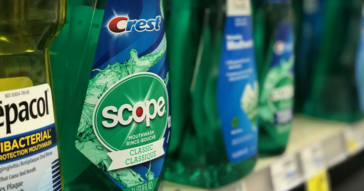 FREE Crest Scope Mouthwash at CVS - Starting 9/9