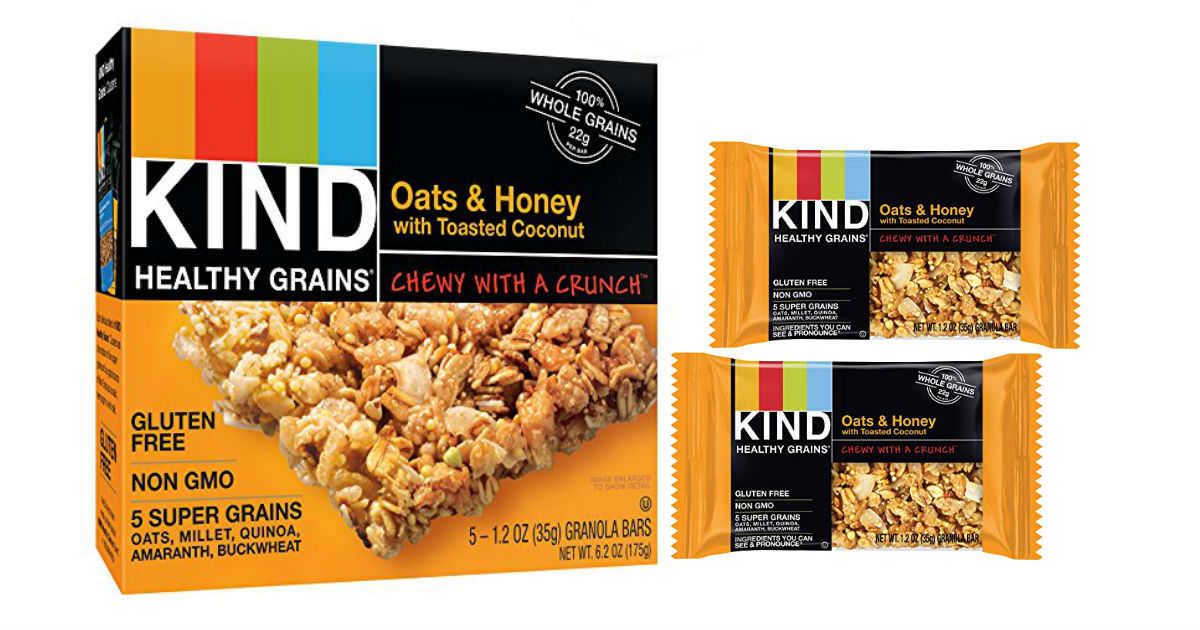 KIND Healthy Grains Bars (Pack of 3) ONLY $7.96 at Amazon