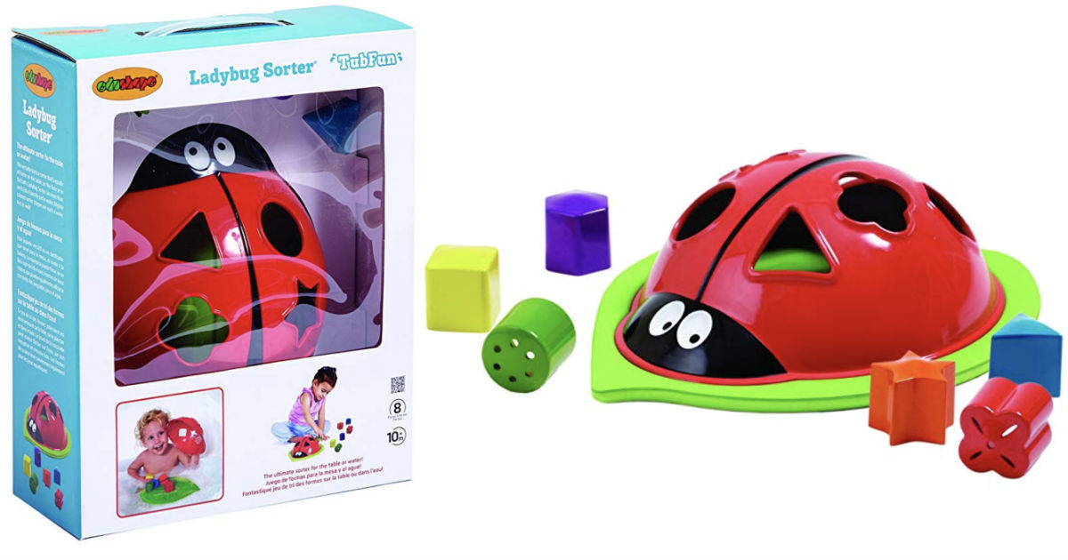 Edushape Ladybug Sorter ONLY $15.97 (Regularly $30) at Amazon 