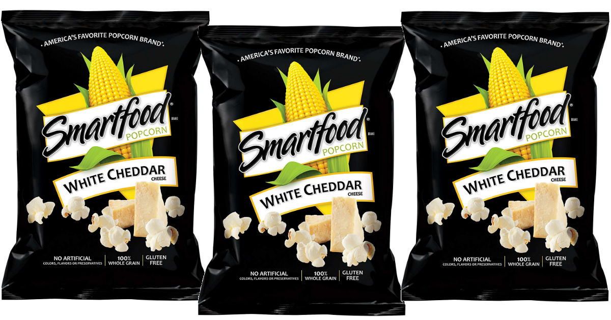 Smartfood White Cheddar Flavored Popcorn 40-Pack ONLY $8.95