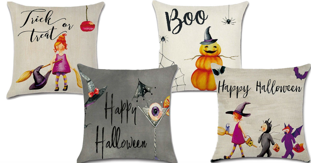 cheap halloween pillow covers