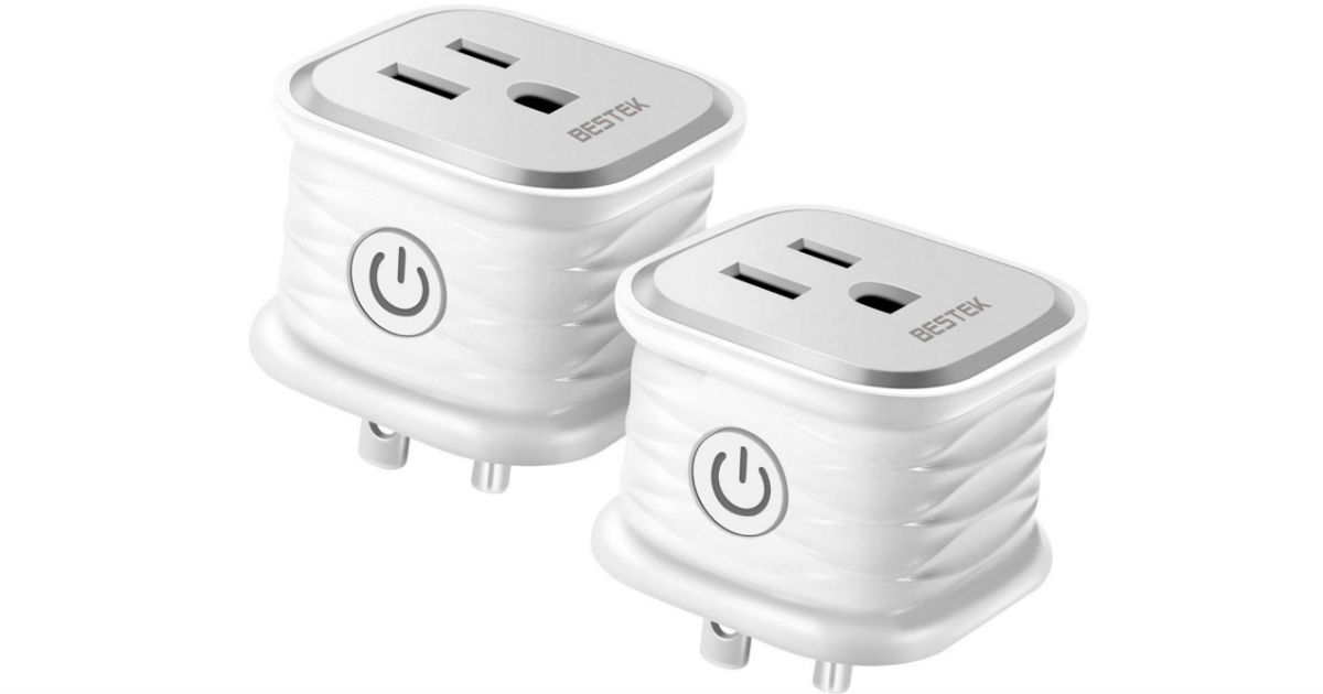 BESTEK WiFi Smart Plugs 10AMP 1250W ONLY $9.99 at Amazon