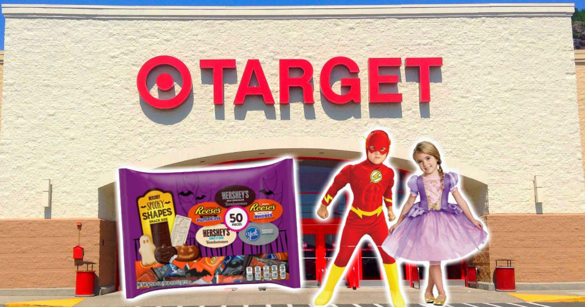 40% off target halloween costumes and candy