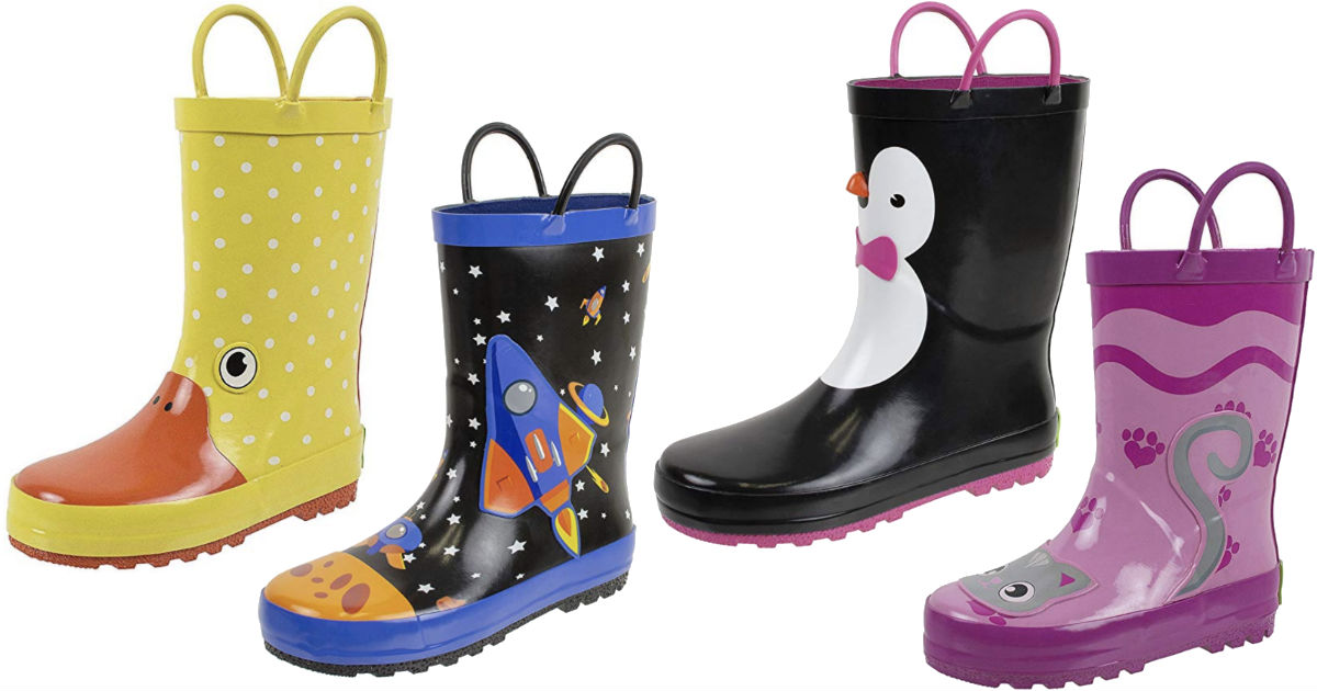 rainbow daze rain boots