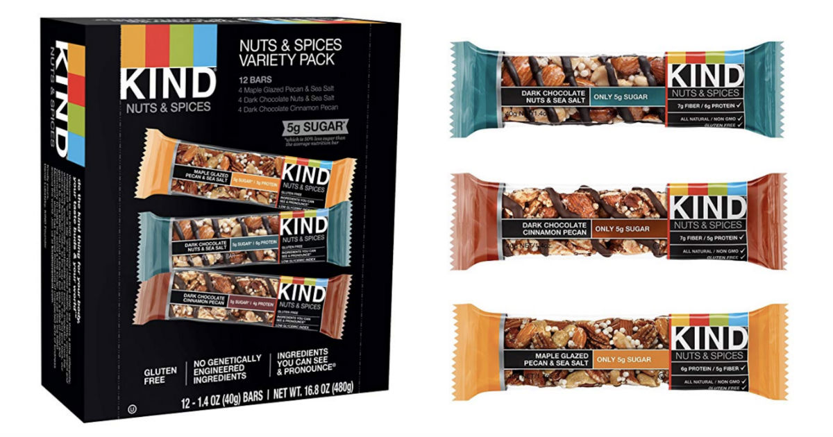 Kind Bars ONLY $0.82 per bar on Amazon + Free Shipping