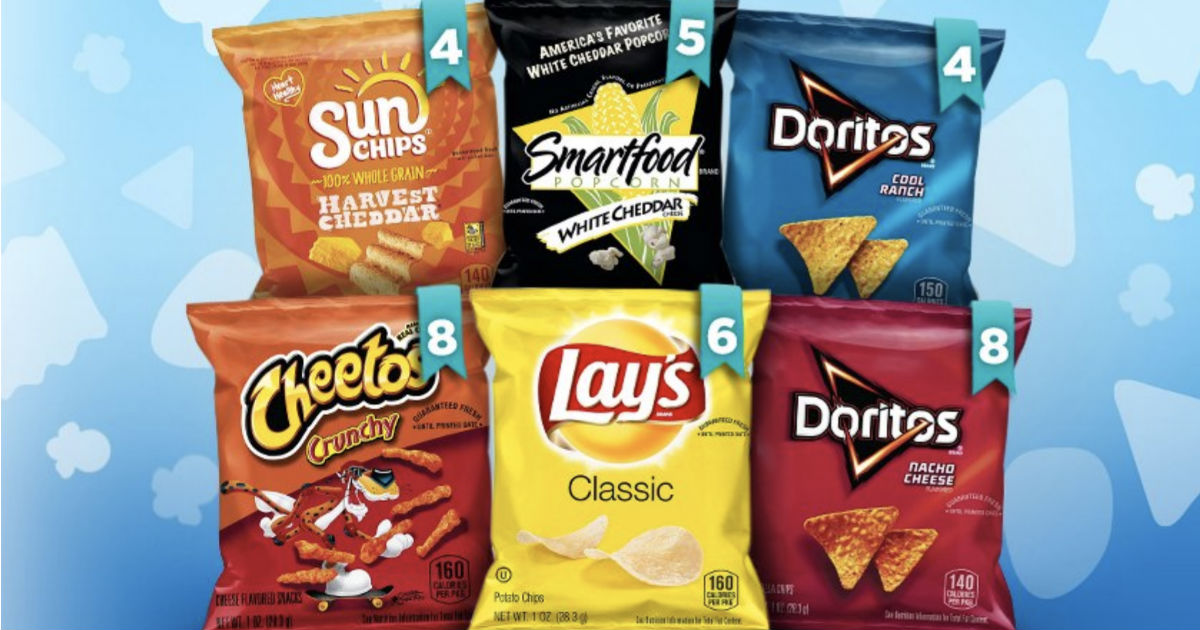 Frito-Lay Classic Mix Variety Pack, 35ct ONLY $8.10 Shipped