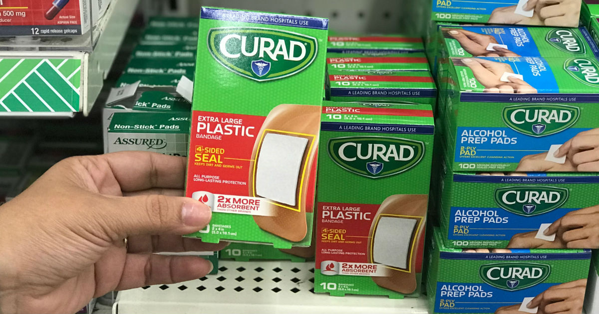 FREE Curad Plastic Bandage at Dollar Tree