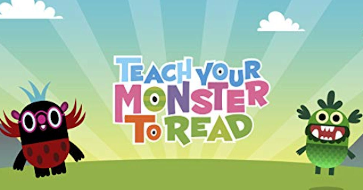 Image result for teach your monster to read logo