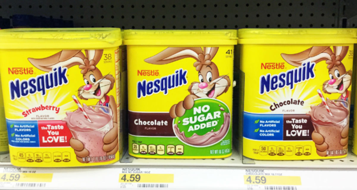 SAVE 30% Off Nestle Nesquik at Target