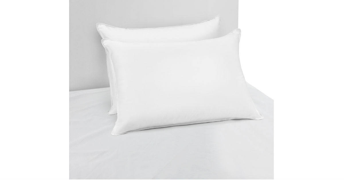 Mainstays Microfiber Pillow Twin Pack ONLY $5.60 at Walmart