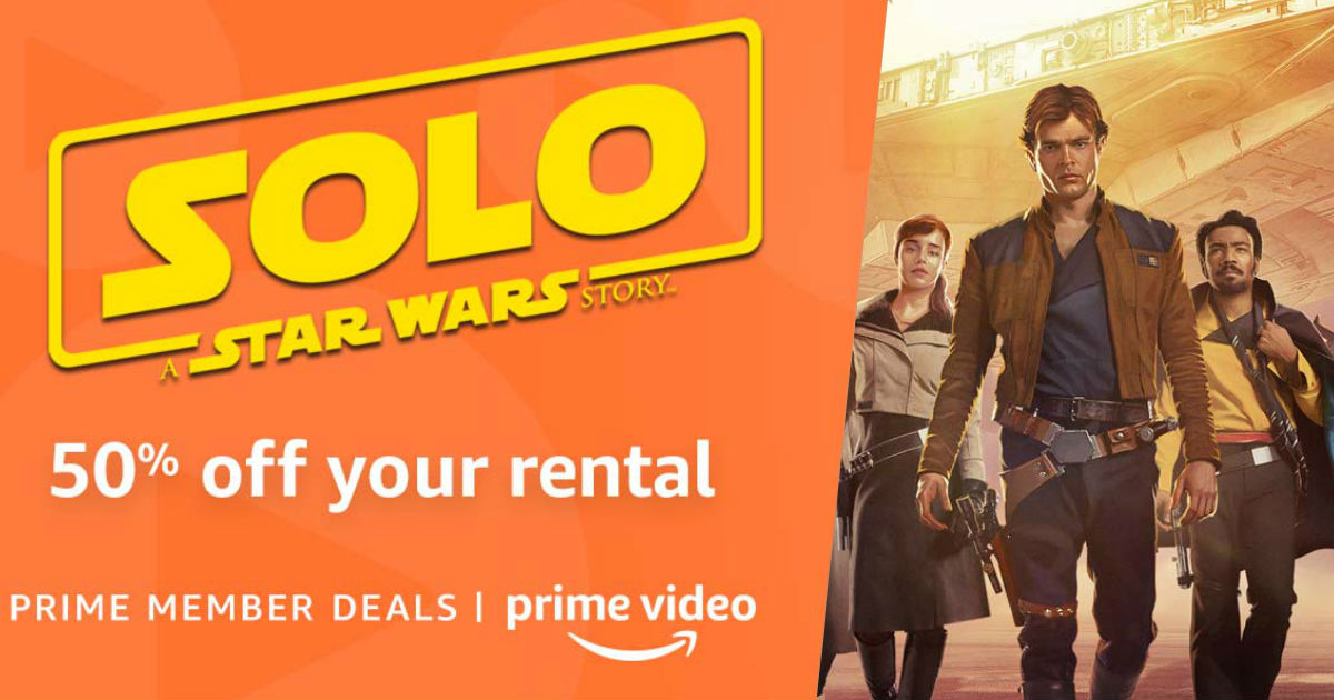 50% Off Solo: A Star Wars Stor...