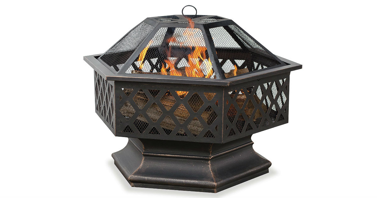 Bronze Outdoor Fire Bowl - Save 58% on Amazon