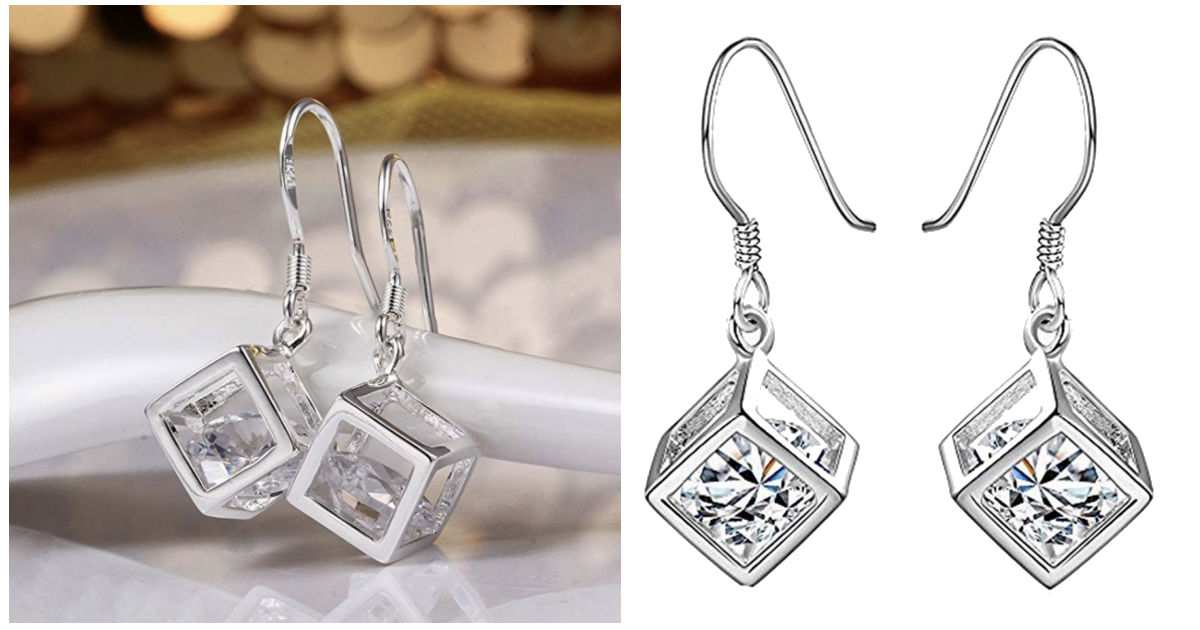 Crystal Drop Hook Earrings ONLY $1.99 Shipped at Amazon