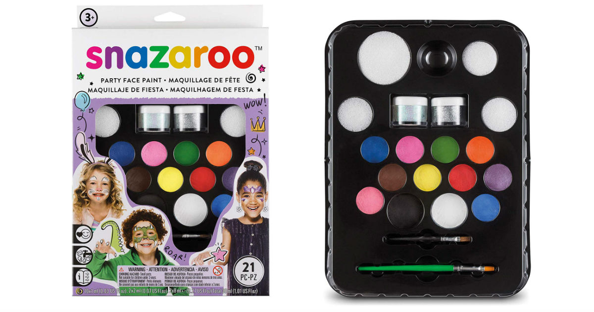 Save 58% on Snazaroo Face Paint - ONLY $12.50 (Reg. $30)
