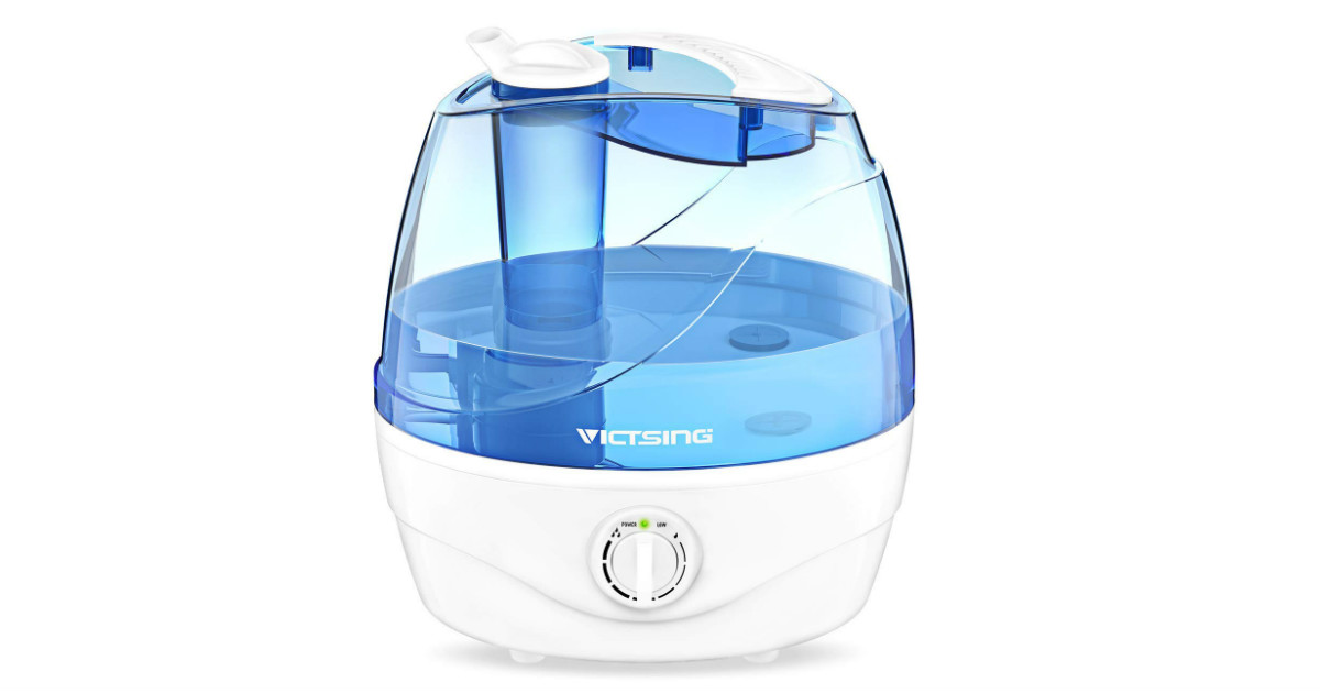 Save over 63% on VicTsing Humidifier Only $20.86 (Reg. $60)