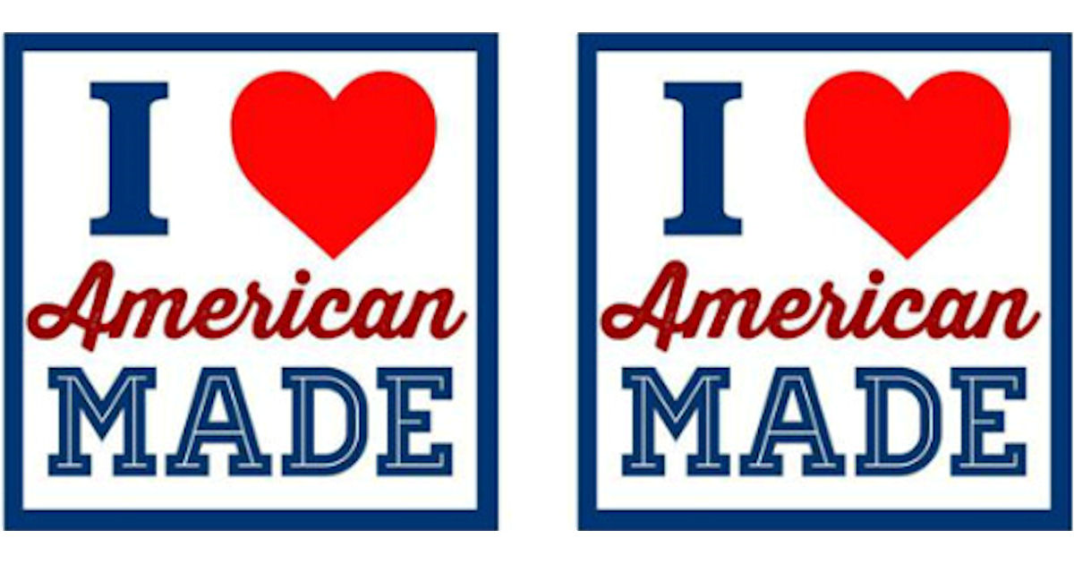 FREE I Love American Made Stic...
