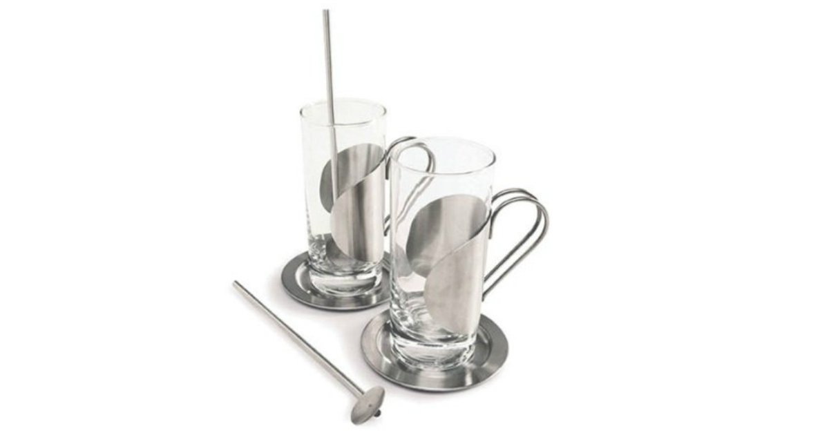 Save 50% on Cuisinox Coffee Glass Set: ONLY $15.53 (Reg. $31.37)