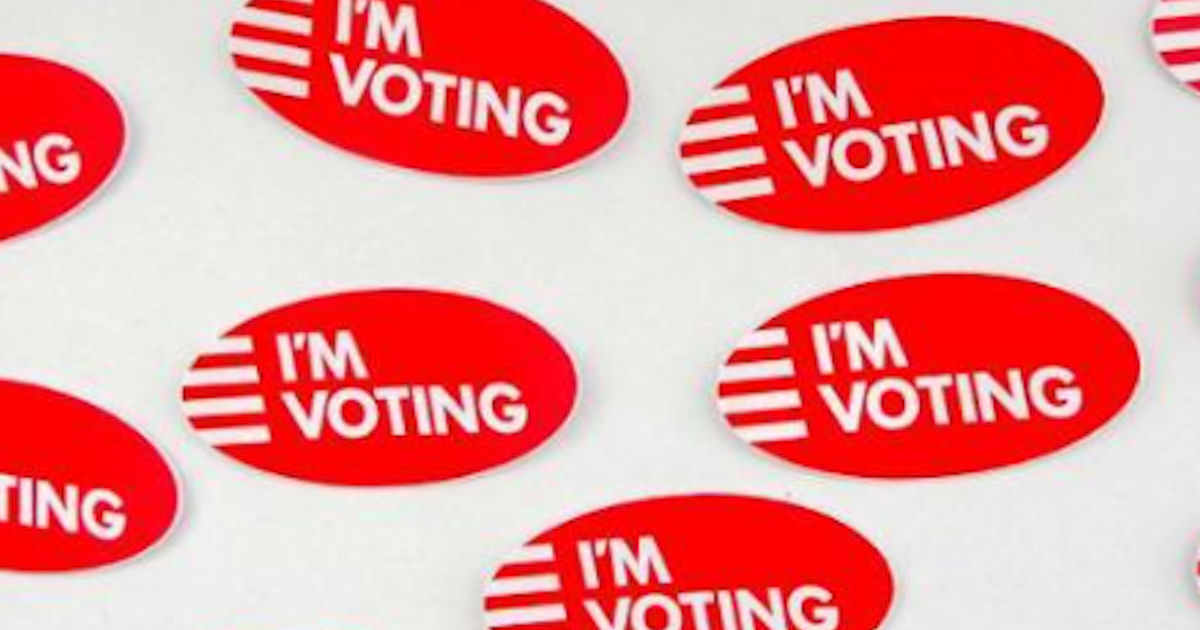 FREE I'm Voting Stickers