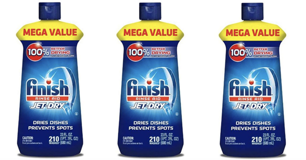 Finish Jet-Dry Rinse Aid, 23 oz Bottle ONLY $7.07 Shipped