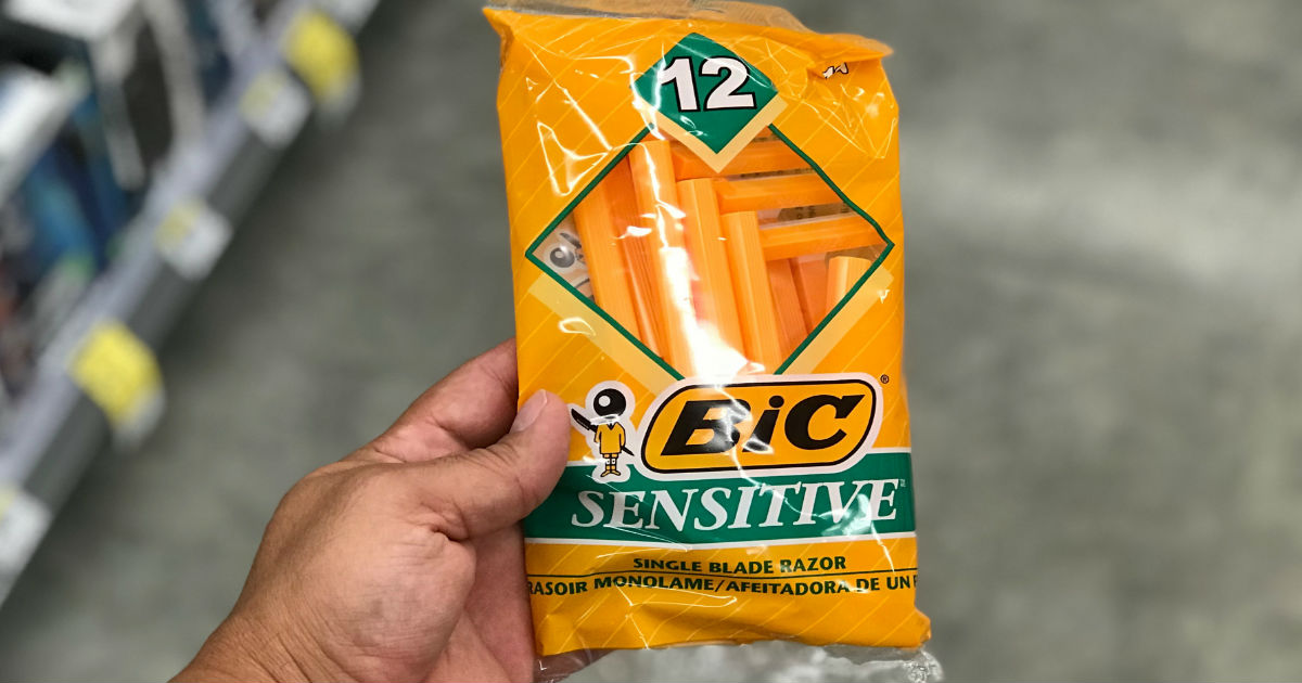 BIC Sensitive Disposable Razors ONLY $0.49 at Walgreens