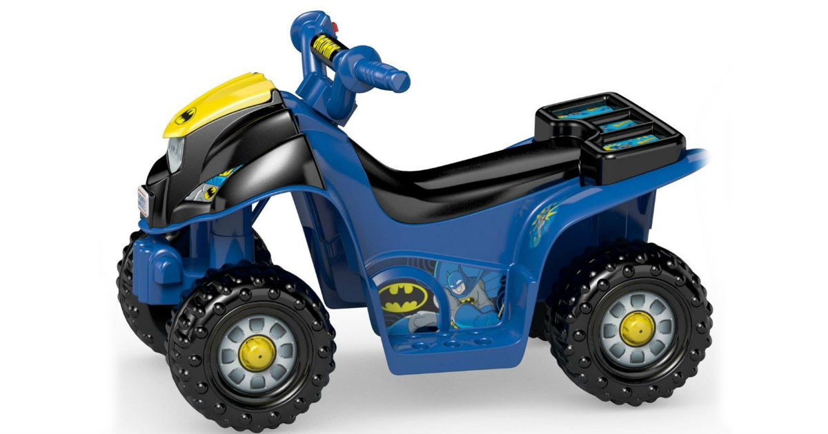 Power Wheels Batman Quad ONLY $49.99 (Reg. $95)