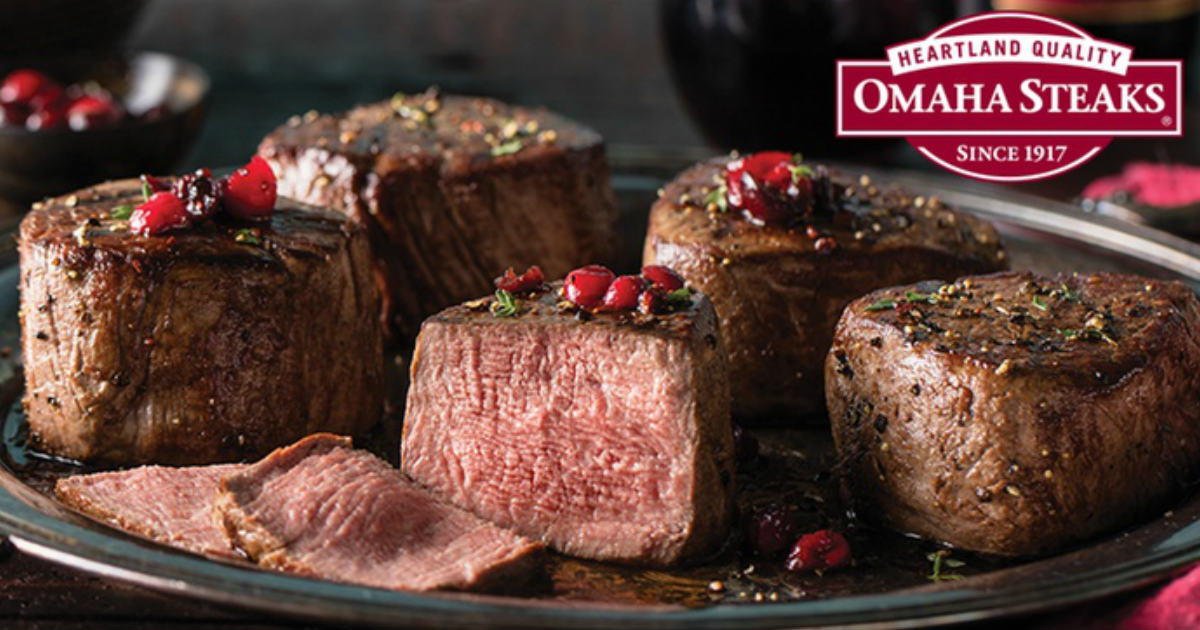 Win $1,000 in Omaha Steaks.