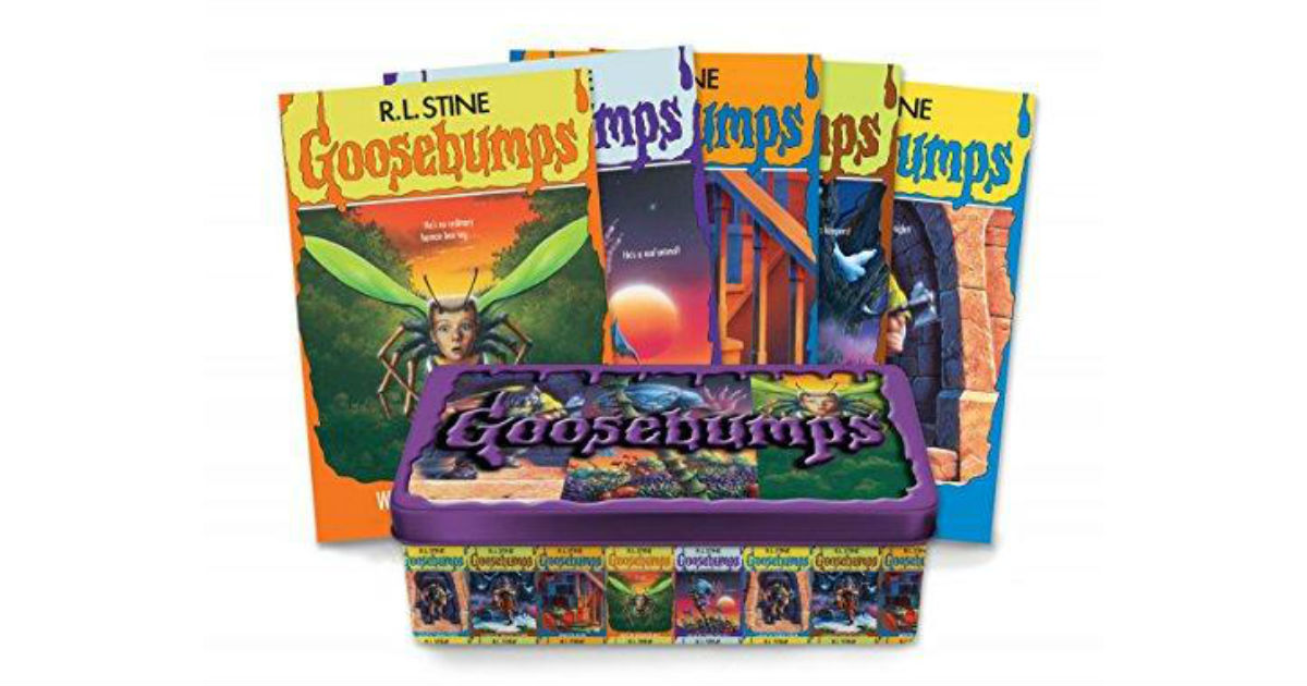 Goosebumps 25th Anniversary Books ONLY $3.38 Each + FREE Tin