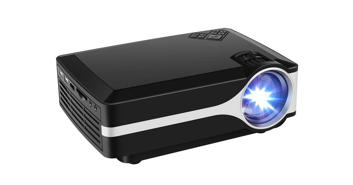 Lightning Deal: Save 41% on a Portable Projector Only $59.45