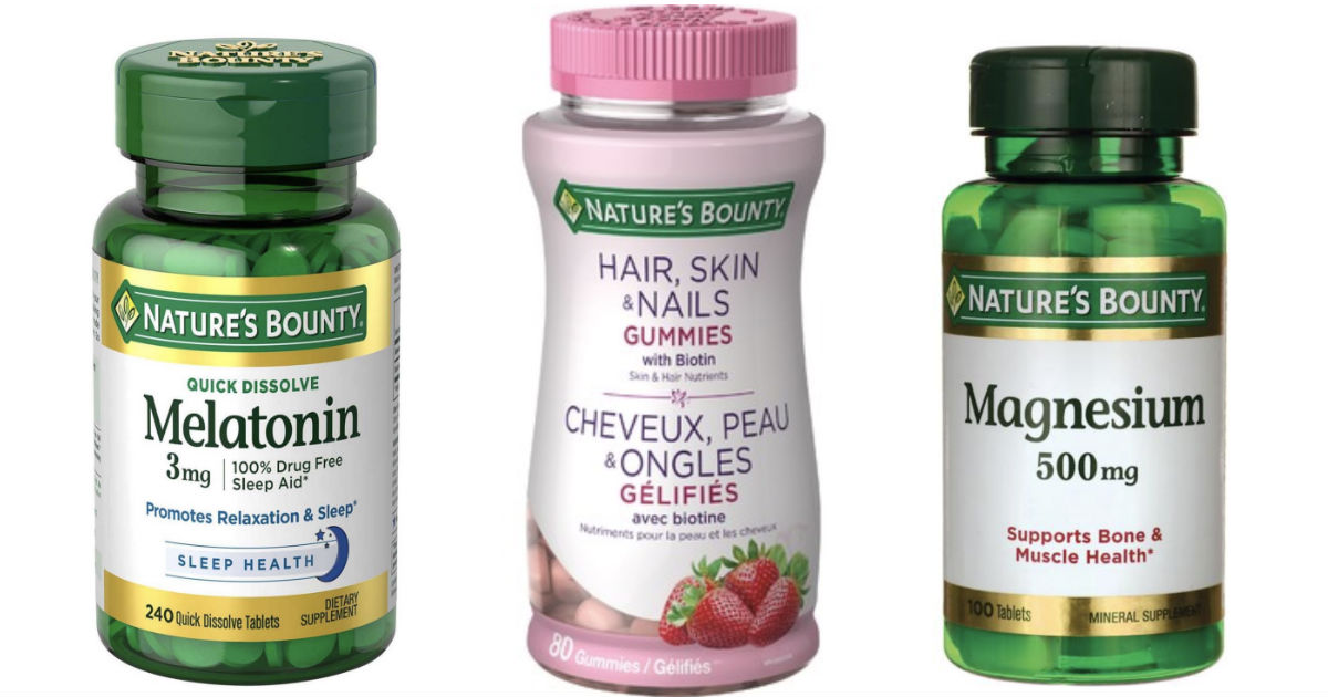 Nature s Bounty 1 50 Off Any Product Coupon Printable Coupons