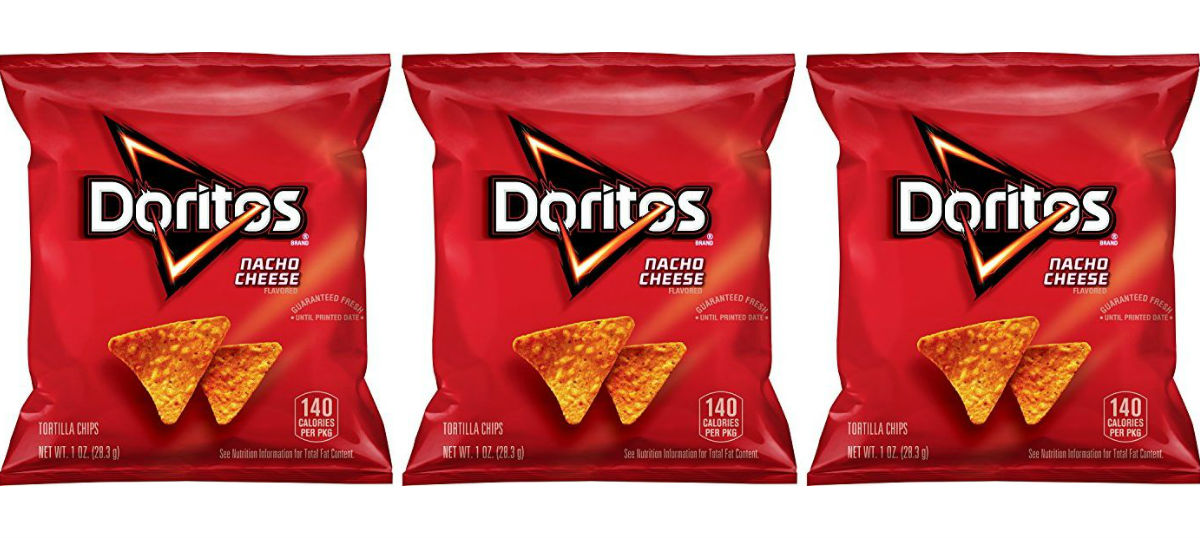 Doritos Nacho Cheese Tortilla Chips 40-Pk ONLY $7.59 Shipped