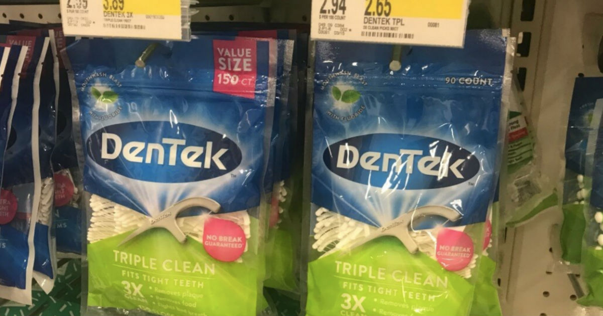 Dentek Floss Picks 90-Count ONLY $0.85 at Target (Reg $2.65)