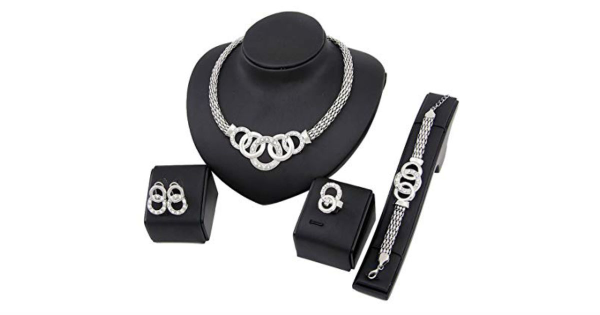 Spiritlele 4-Piece Jewelry Set ONLY $7.98 on Amazon