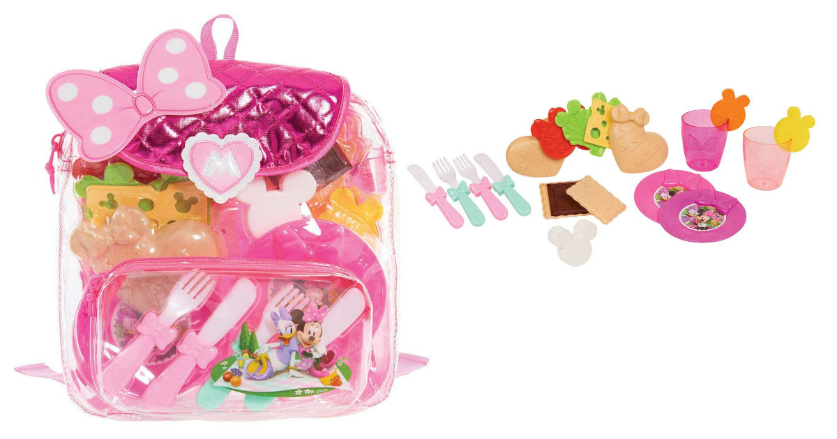 Save 53% on Minnie Backpack Picnic Set ONLY $7.00 (Reg. $15)