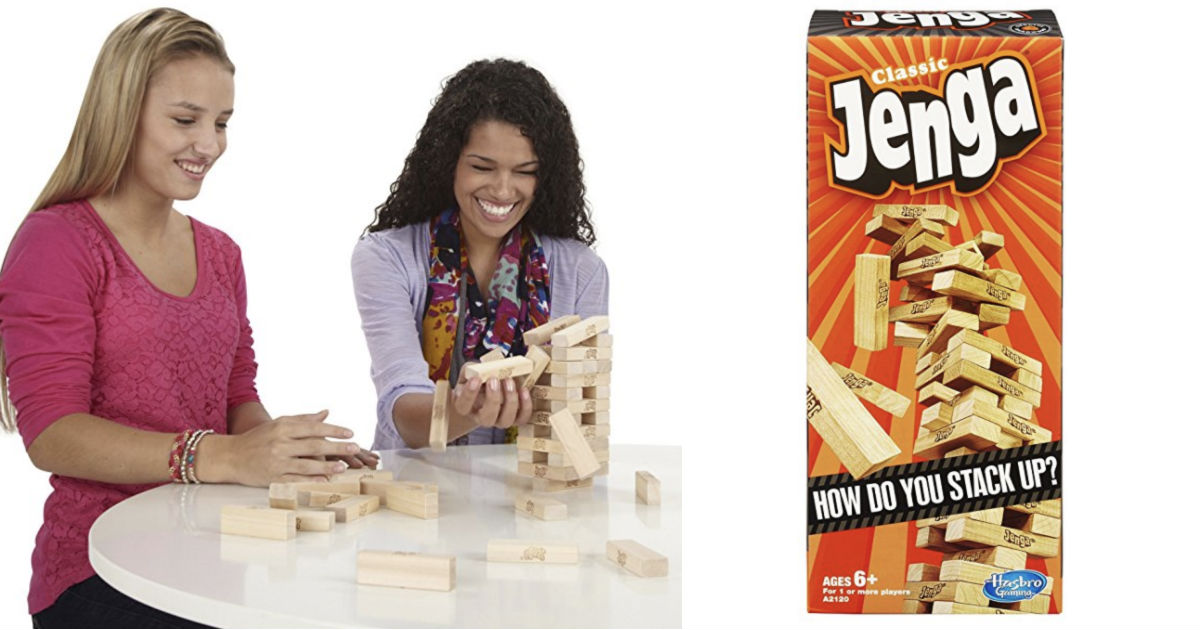 Jenga Classic Game ONLY $8.79 (Reg $15) at Amazon