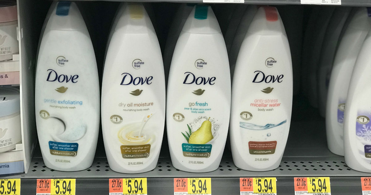 Dove Body Wash ONLY $3.69 at Walmart