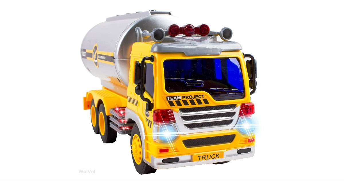 Lightning Deal: Save 53% on Oil Tanker Truck Toy ONLY $13.94