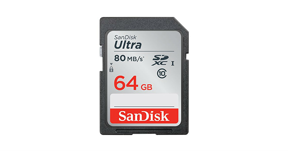 Save 78% On SanDisk Memory Card ONLY $13.19 (Reg. $60)