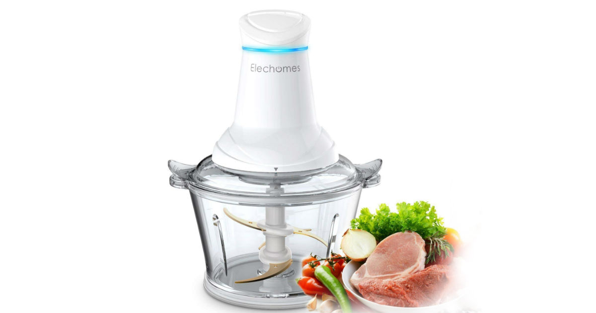 Save 50% on Elechomes Food Processor ONLY $19.99 (Reg. $40)