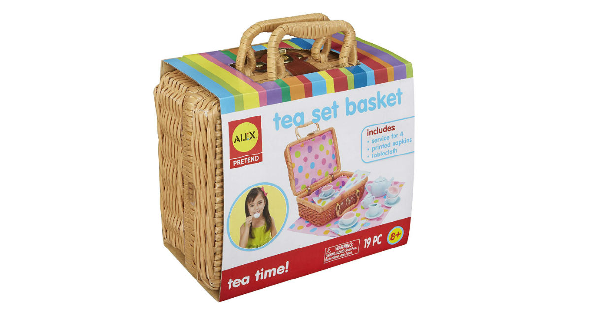 Alex Toys Tea Set Basket ONLY $17.99 on Amazon (Reg. $30.50)