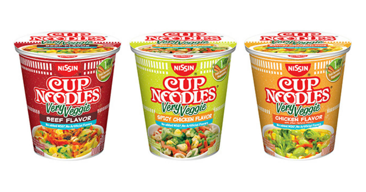 Cup Noodles ONLY $0.28 at Walmart