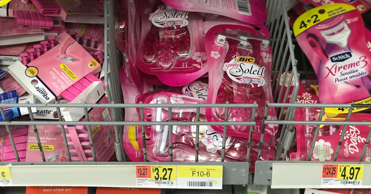 Bic Simply Soleil 3-ct Razors ONLY $0.27 at Walmart