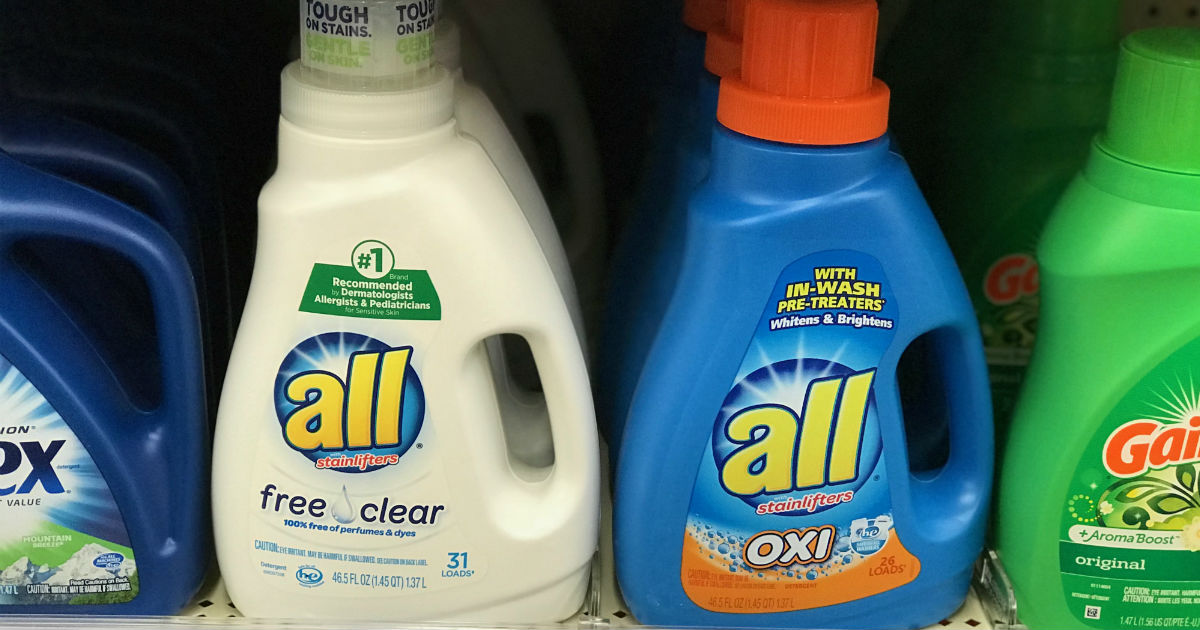 All Detergent Only 1 49 At Walgreens Free Store Pickup Printable Coupons