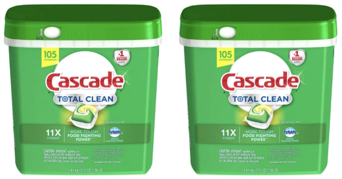 Cascade ActionPacs Dishwasher Detergent ONLY $12.99 Shipped