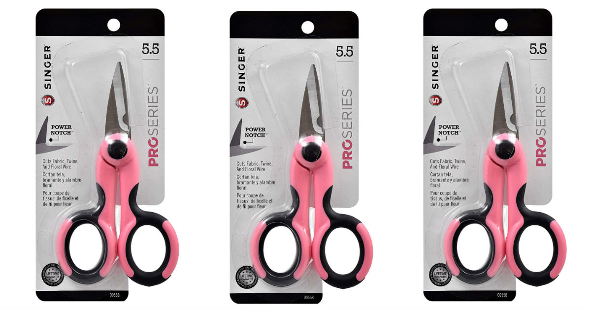 Save 57% on Singer Scissors ONLY $5.99 on Amazon (Reg. $14)